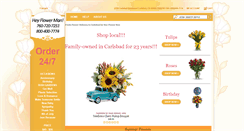 Desktop Screenshot of heyflowerman.com